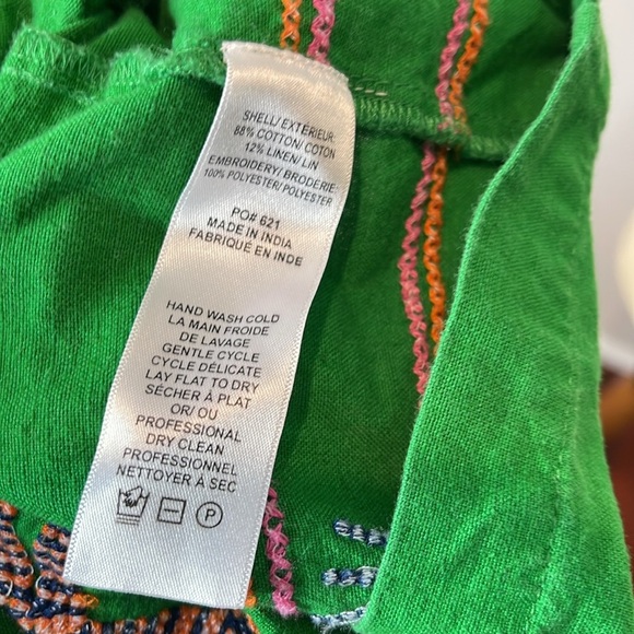 Frances Valentine‎ Picnic Zebra Print Linen-Blend Shift Dress - Picture 10 of 10